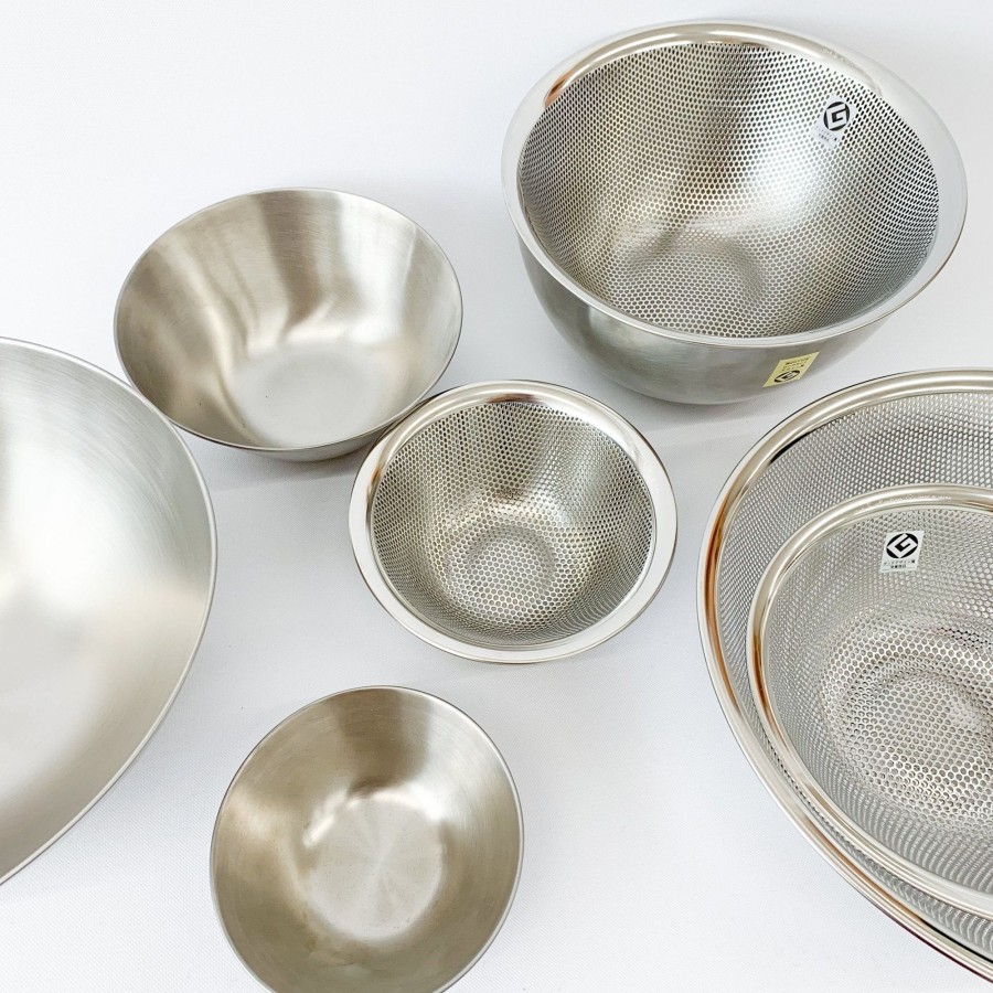 SAIKAI (Others) Sori Yanagi Stainless Strainers And Bowls | Cooking