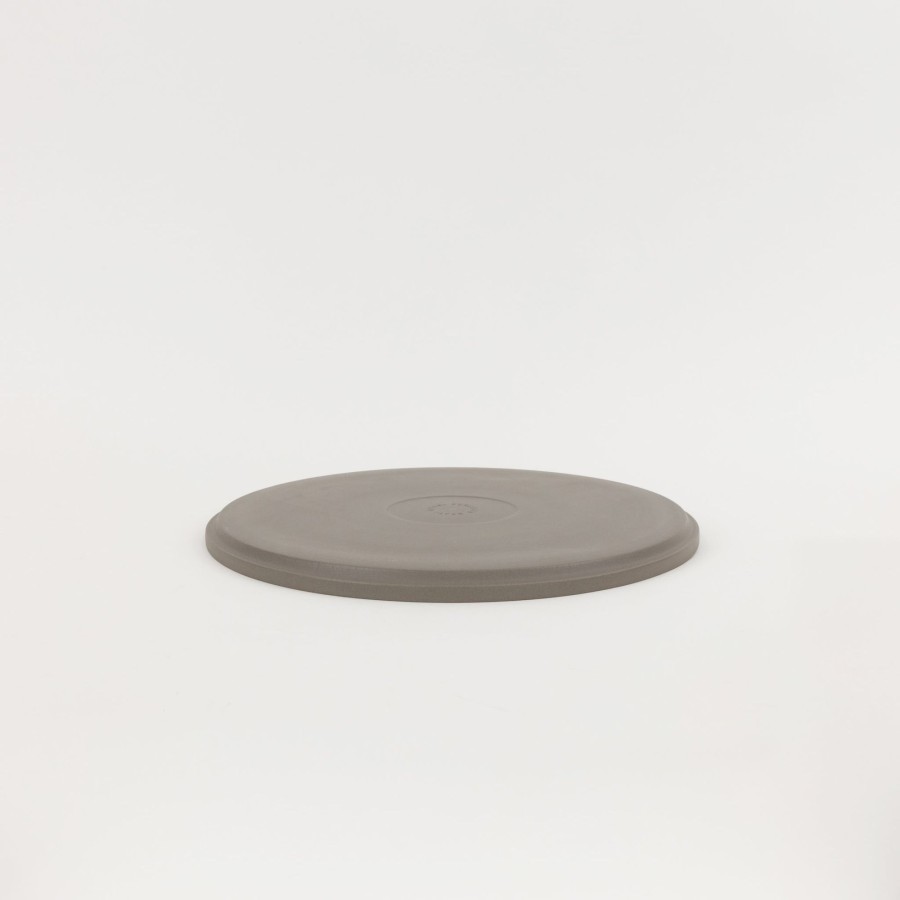 SAIKAI (Hasami) Hdg105 - Plate / Lid Dark Gray O 10" | Plate / Lid