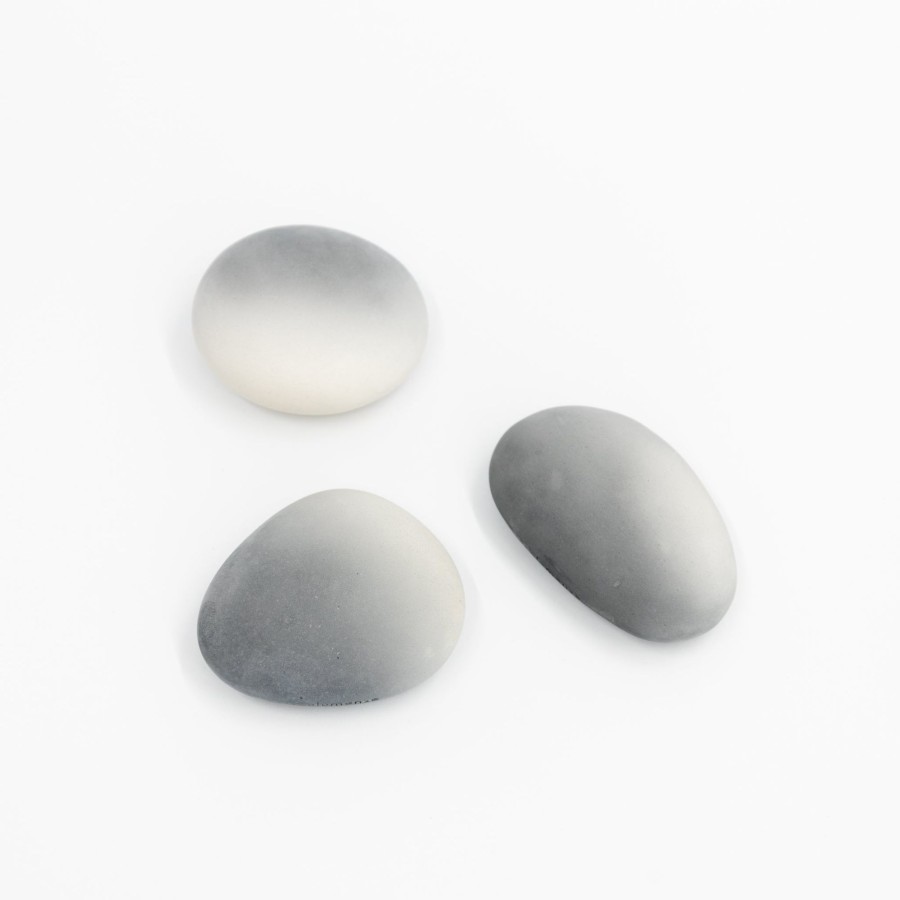 SAIKAI (Others) Elemense Pottery Stone Diffuser In White & Gray | Soaps & Scents