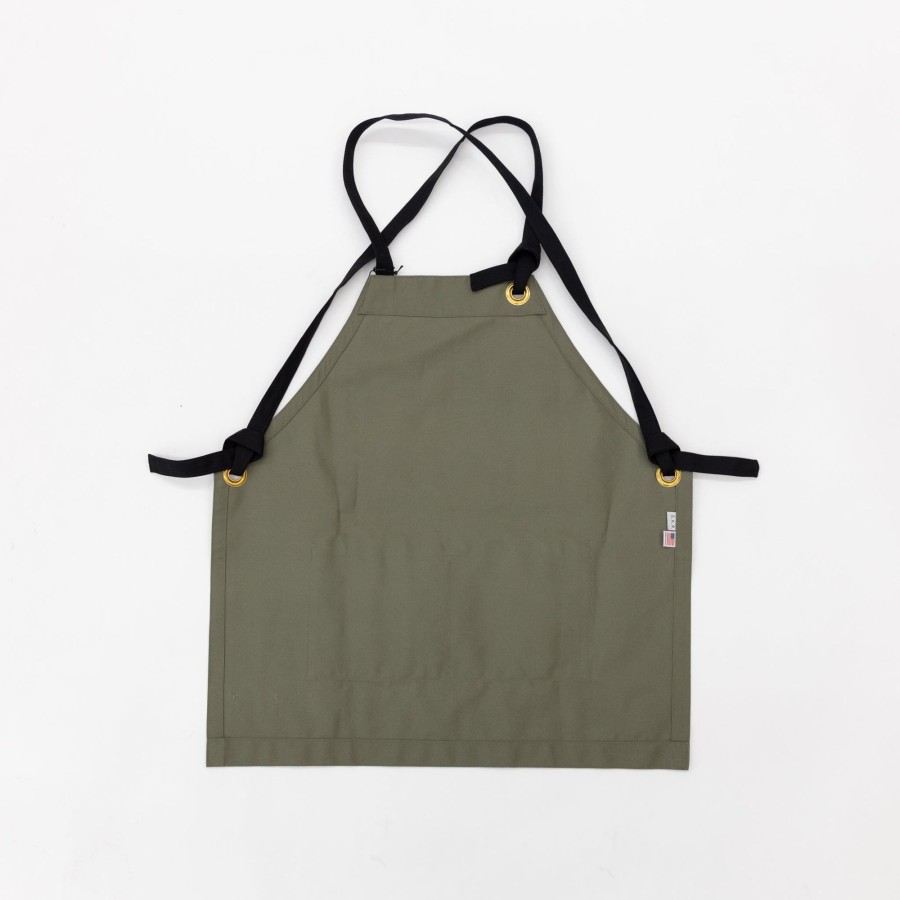 G.K.P. G.K.P Kids Apron - Ages 7 To 12 (Olive Color Only) | Cooking