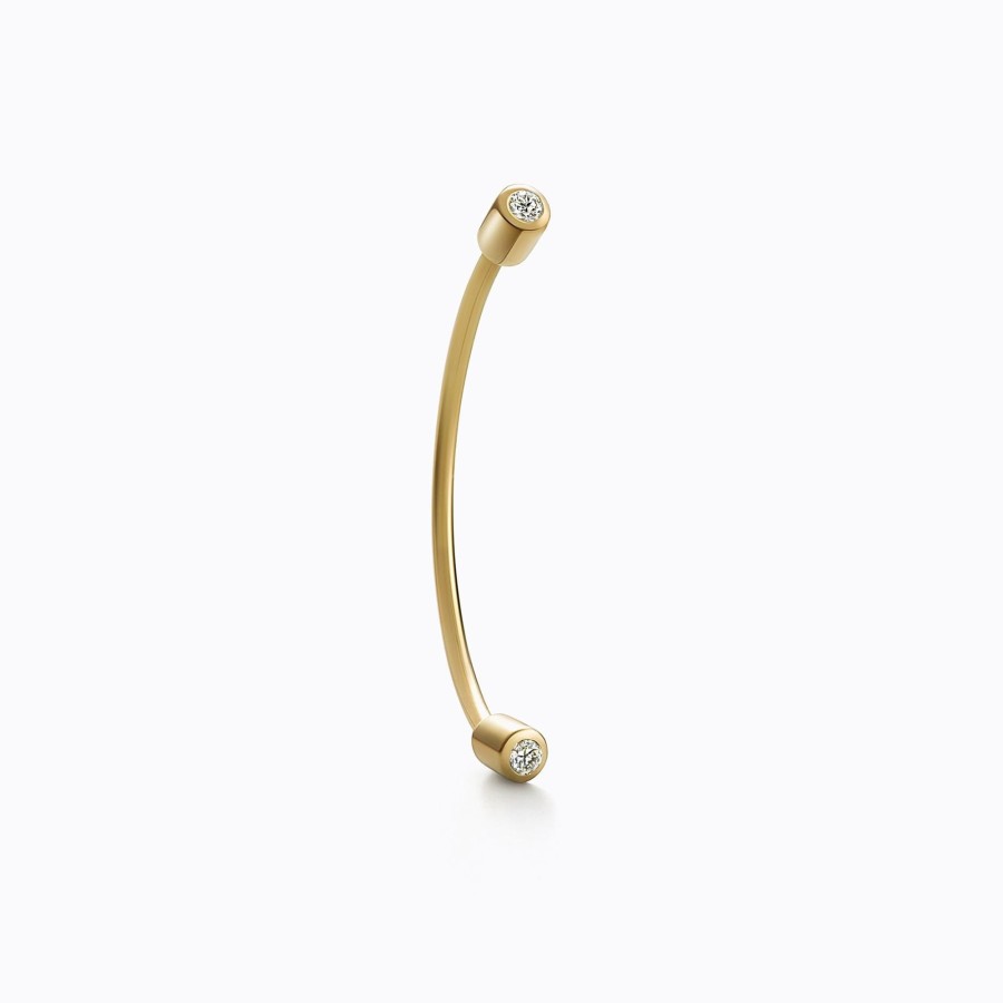 Tortoise-Shihara Shihara Diamond Twist Curl Earring 01 | Jewelry