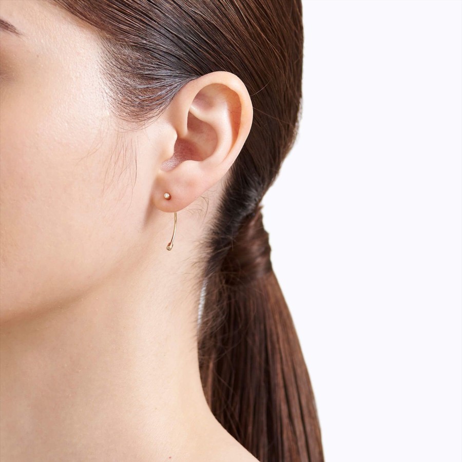 Tortoise-Shihara Shihara Diamond Twist Curl Earring 01 | Jewelry