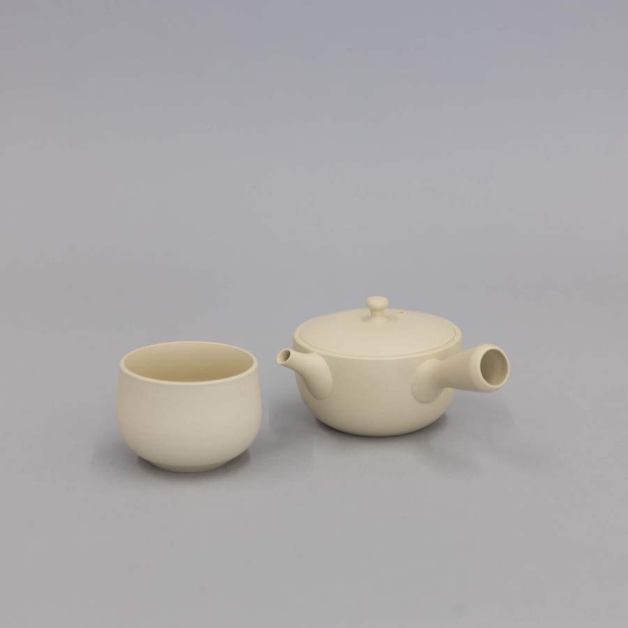 SAIKAI (Others) Chanoma Ivory Tea Cup [4-543] | Drinking