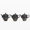 TORTOISE-yellow paper Gena Kuwan Gena Kuwan Ceramic Teapot - Black | Drinking