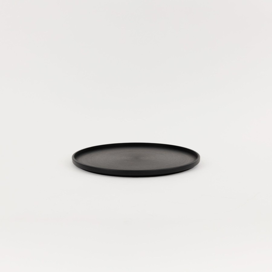 SAIKAI (Hasami) Hrs125 - Tray / Lid Black O 8.5/8" | Wooden & Richlite Tray / Lid