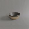 SAIKAI (Hasami) Hpb047 - Deep Round Bowl Black O 7.3/8" | Bowl - Round