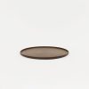 SAIKAI (Hasami) Hrn126 - Tray / Lid Dark Brown O 10" | Wooden & Richlite Tray / Lid