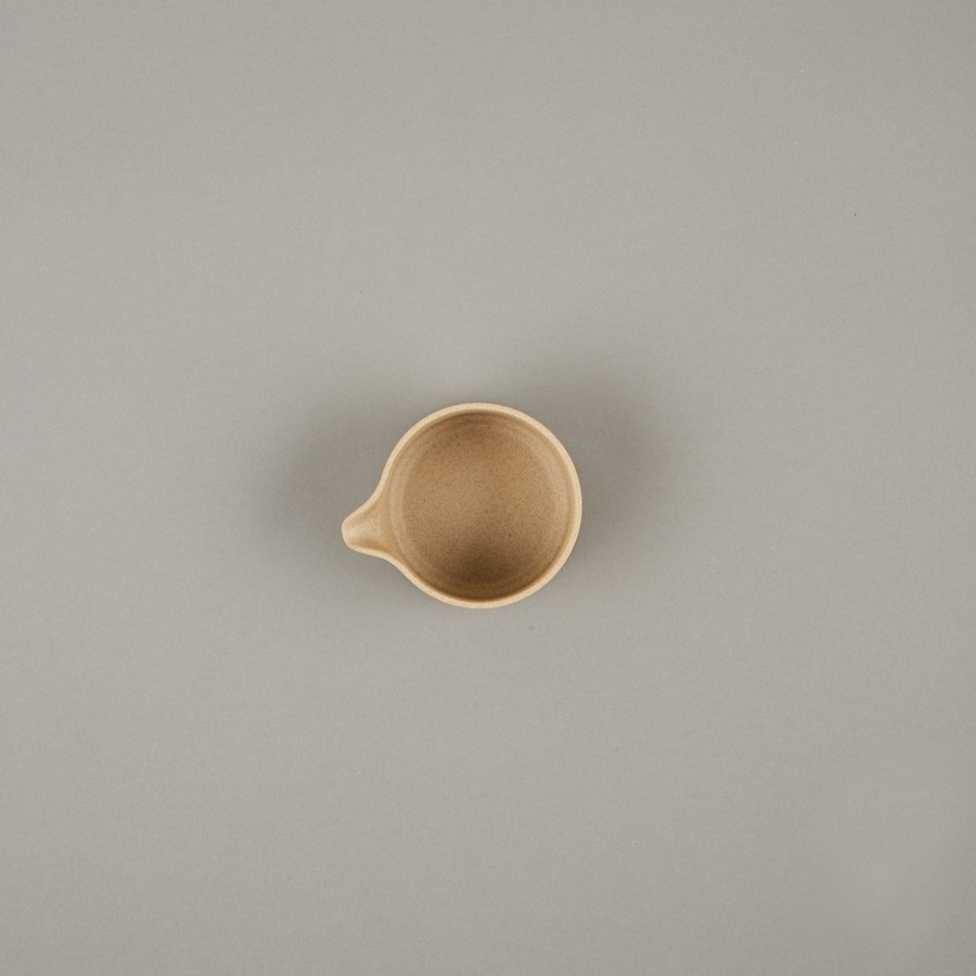 SAIKAI (Hasami) Hp028 - Creamer Natural O 3.3/8" | Coffee & Tea