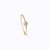 Tortoise-Shihara Shihara One-Stone Hoop Earring 02 | Jewelry