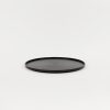 SAIKAI (Hasami) Hrs126 - Tray / Lid Black O 10" | Wooden & Richlite Tray / Lid