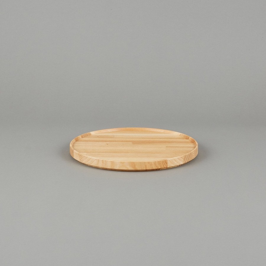 SAIKAI (Hasami) Hp026 - Tray / Lid Ash O 10" | Wooden & Richlite Tray / Lid