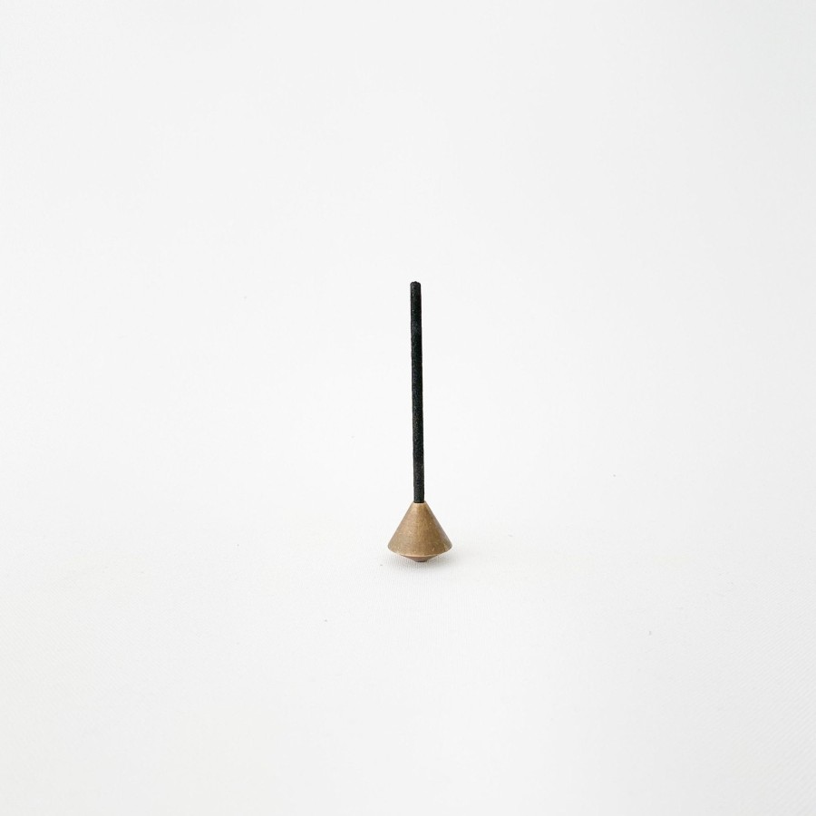 SAIKAI (Others) Elemense Acorn Brass Incense Holder | Soaps & Scents