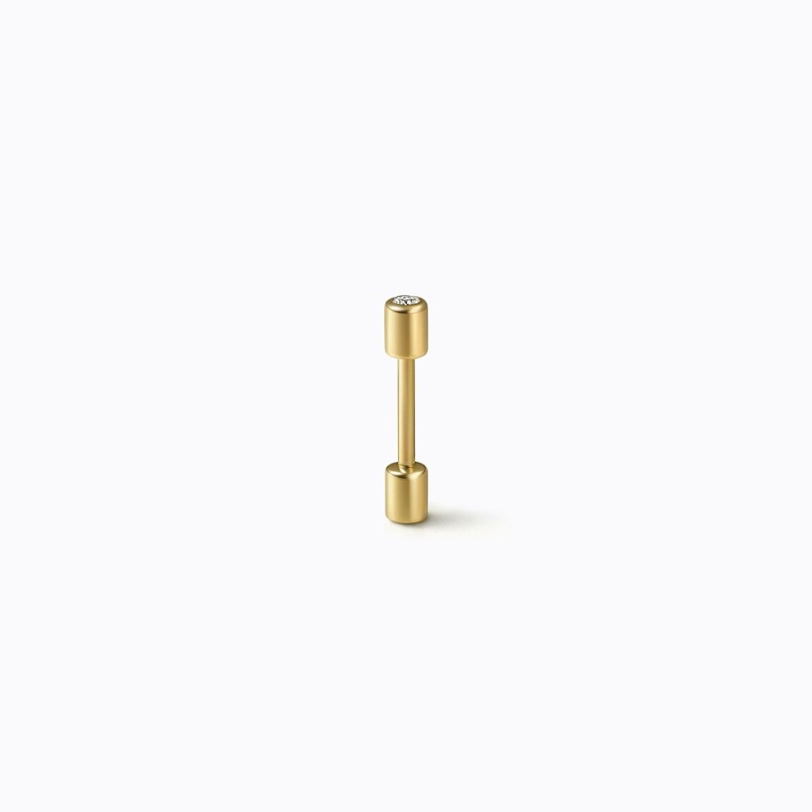 Tortoise-Shihara Shihara Diamond Twist Pin Earring 01 | Jewelry