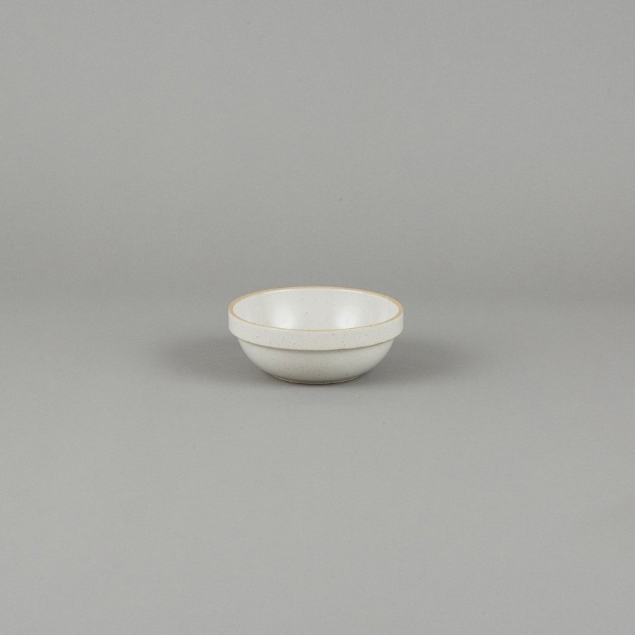 SAIKAI (Hasami) Hpm031 - Round Bowl Gloss Gray O 5.5/8" | Bowl - Round