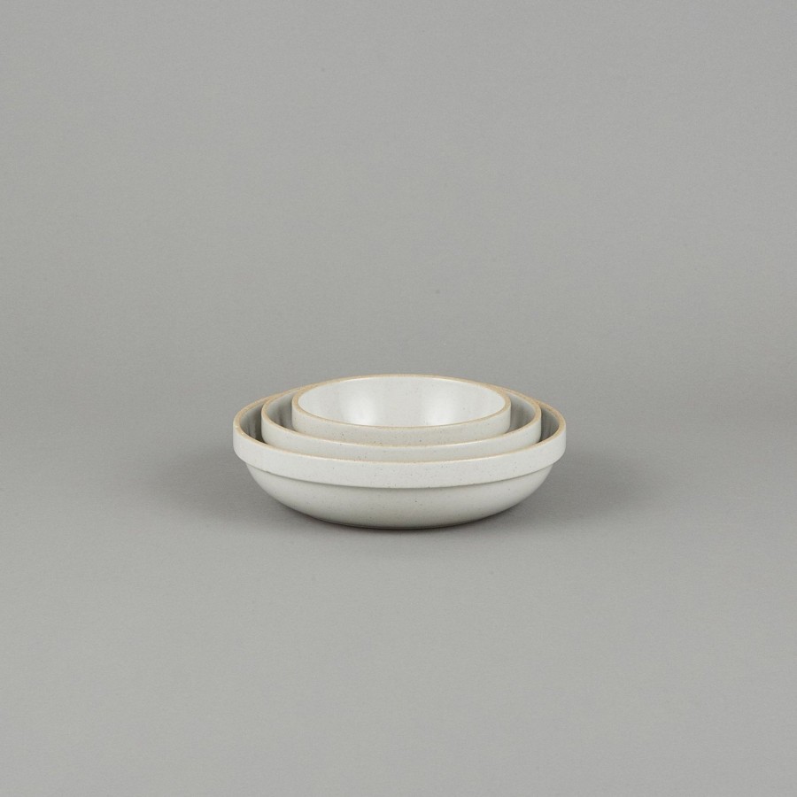 SAIKAI (Hasami) Hpm031 - Round Bowl Gloss Gray O 5.5/8" | Bowl - Round