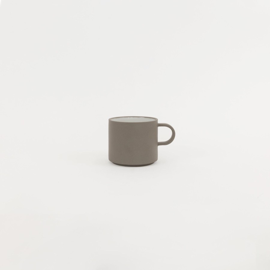 SAIKAI (Hasami) Haw119 - Mug Ash White Small O 3.3/8" | Mug