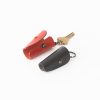 TORTOISE M-Piu Leather Conchiglia Key Case | Office