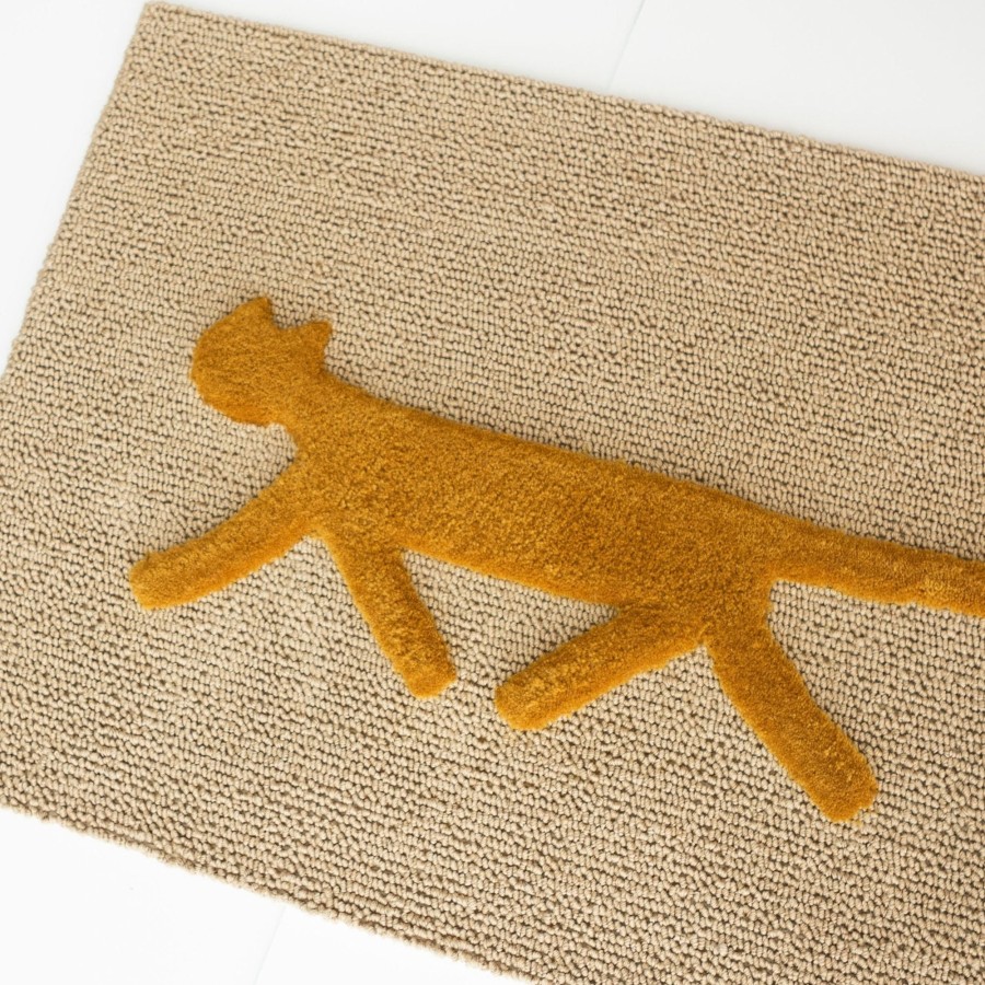 TORTOISE-yellow paper F/style F/Style Cat Mats | Home Decor