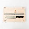 Snow Peak Snow Peak Cutting Board & Knife Set (L) | Outdoor