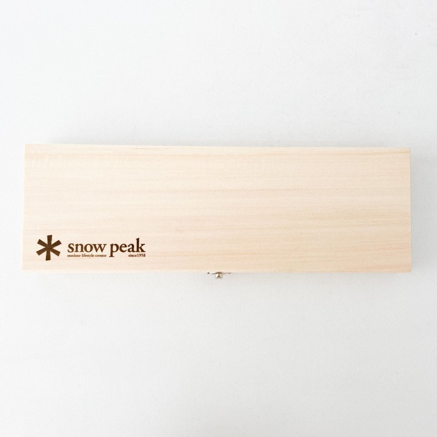 Snow Peak Snow Peak Cutting Board & Knife Set (L) | Outdoor