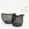 TORTOISE-yellow paper Kosuga Kosuga Bamboo Flower Baskets - Mayu And Oboro | Home Decor