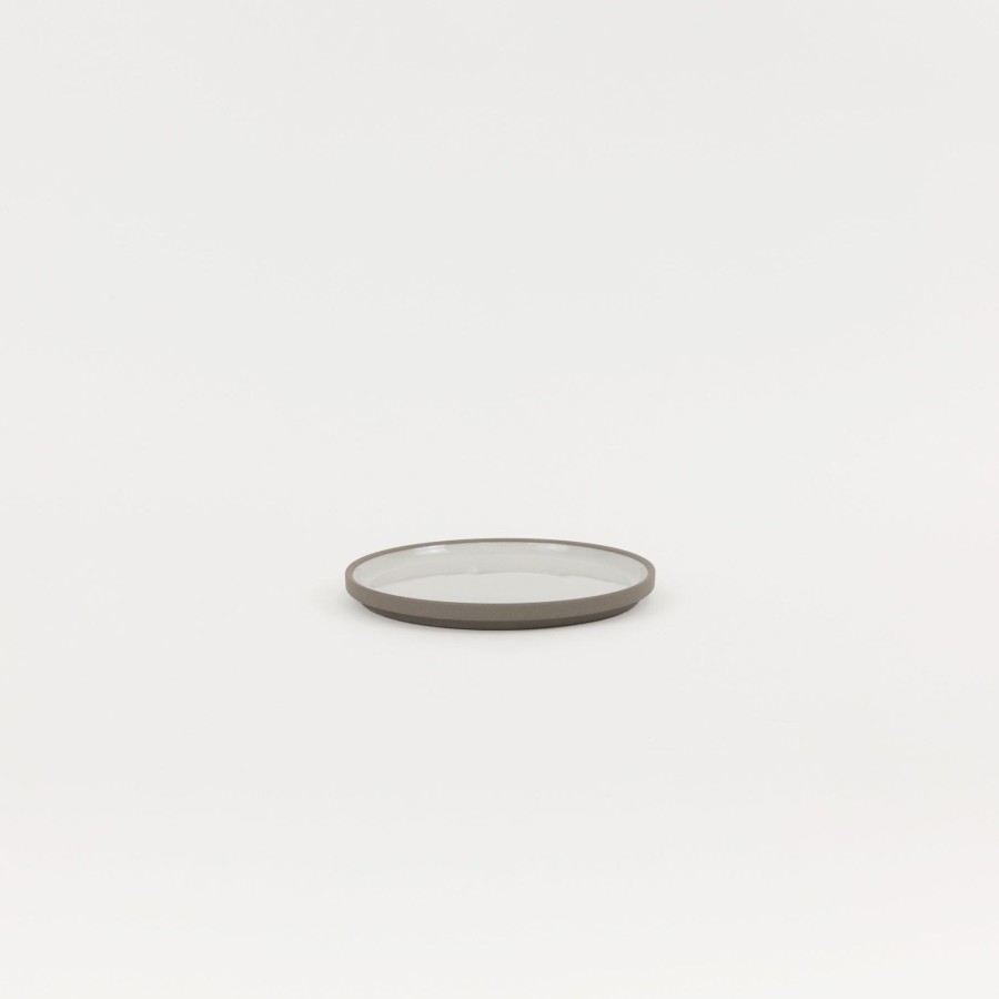 SAIKAI (Hasami) Haw102 - Plate / Lid Ash White O 5.5/8" | Plate / Lid