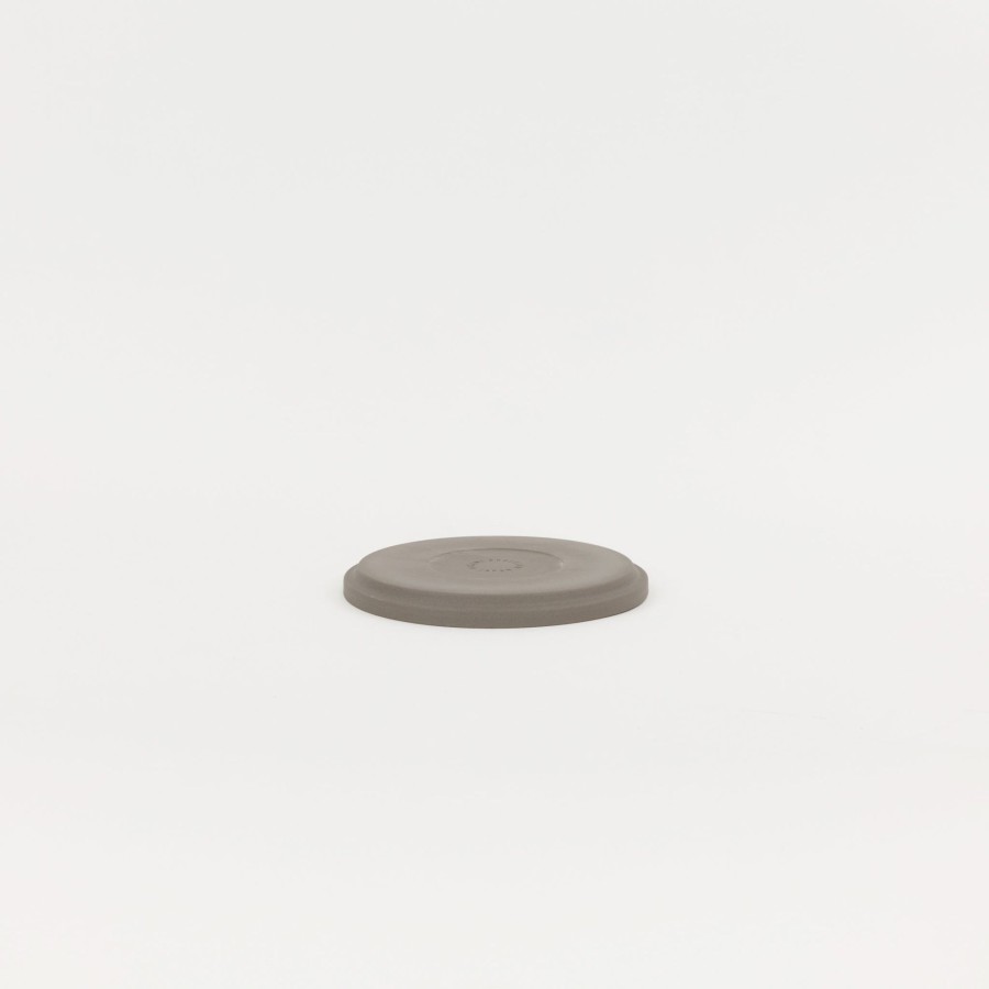 SAIKAI (Hasami) Haw102 - Plate / Lid Ash White O 5.5/8" | Plate / Lid