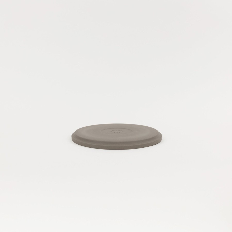 SAIKAI (Hasami) Haw103 - Plate / Lid Ash White O 7.3/8" | Plate / Lid