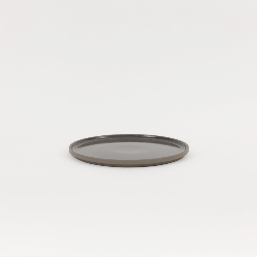 SAIKAI (Hasami) Hdg104 - Plate / Lid Dark Gray O 8.5/8" | Plate / Lid