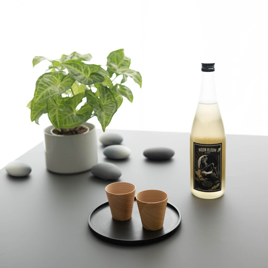 tortoise general store Sake Gift Set - Mb Junmai Genshu + Wappa Cedar Cup 2 Sets | Sake Gift Set