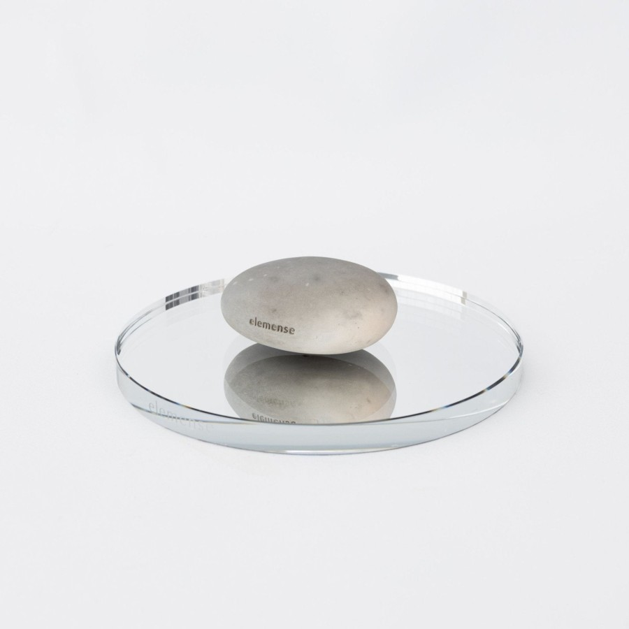 SAIKAI (Others) Elemense Glass Mirror Tray | Soaps & Scents