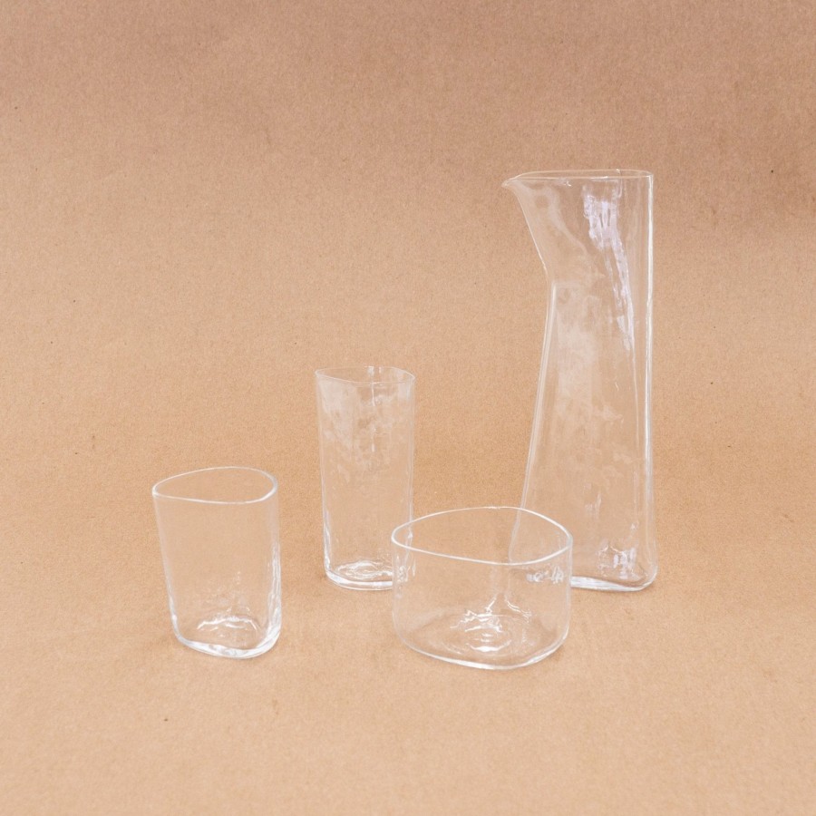 TORTOISE-yellow paper Kimoto Glass Foison Sake Set | Drinking