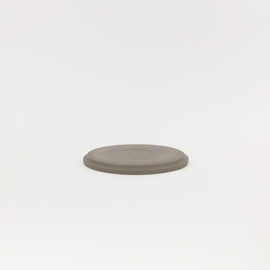 SAIKAI (Hasami) Hdg103 - Plate / Lid Dark Gray O 7.3/8" | Plate / Lid