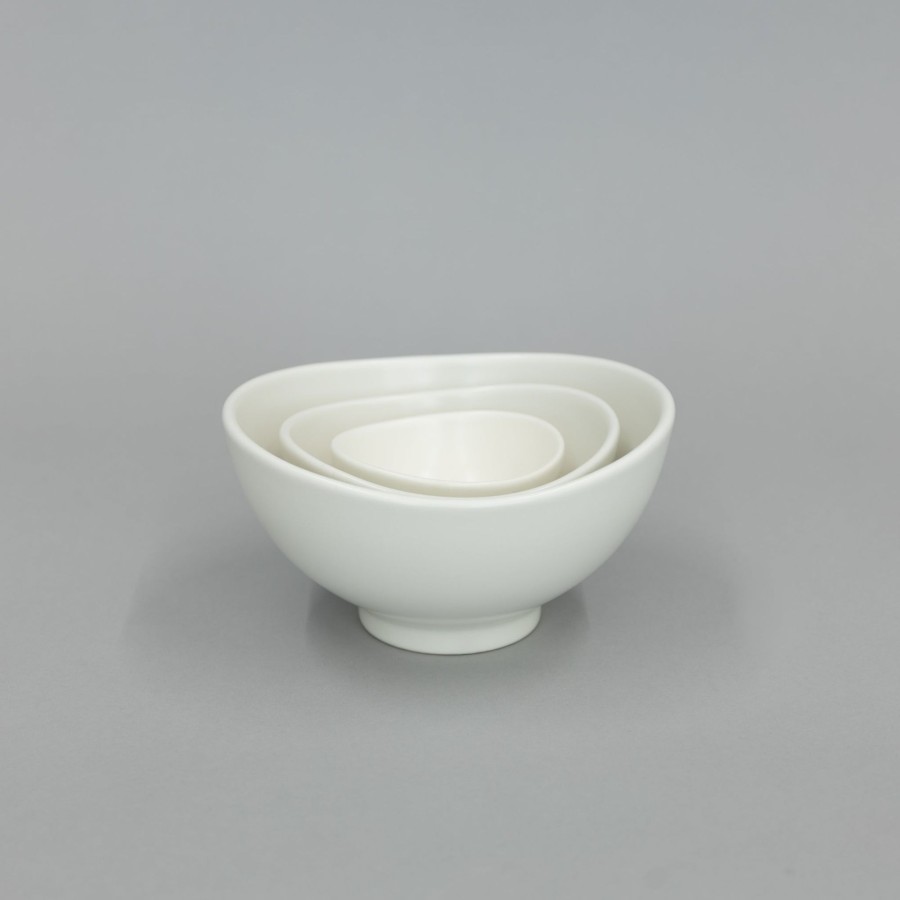 SAIKAI (special order) Ceramic Japan Infinity Bowls - White | Eating