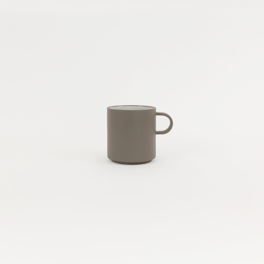 SAIKAI (Hasami) Haw120 - Mug Ash White Medium O 3.3/8" | Mug