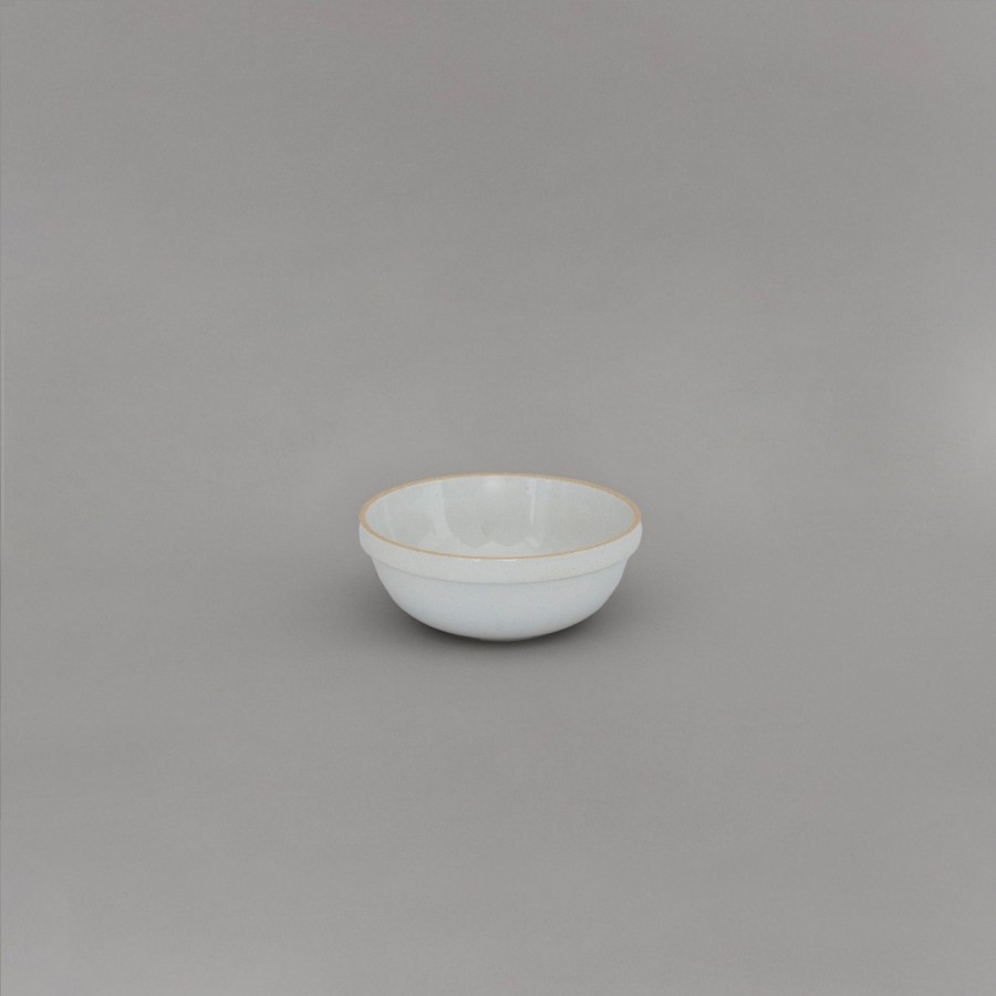 SAIKAI (Hasami) Hpm049 - Mid-Deep Round Bowl Gloss Gray O 7.3/8" | Bowl - Round