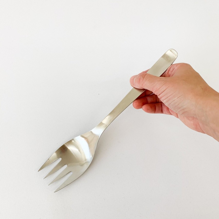 SAIKAI (Others) Sori Yanagi Stainless Server Fork [Ts099] | Serving