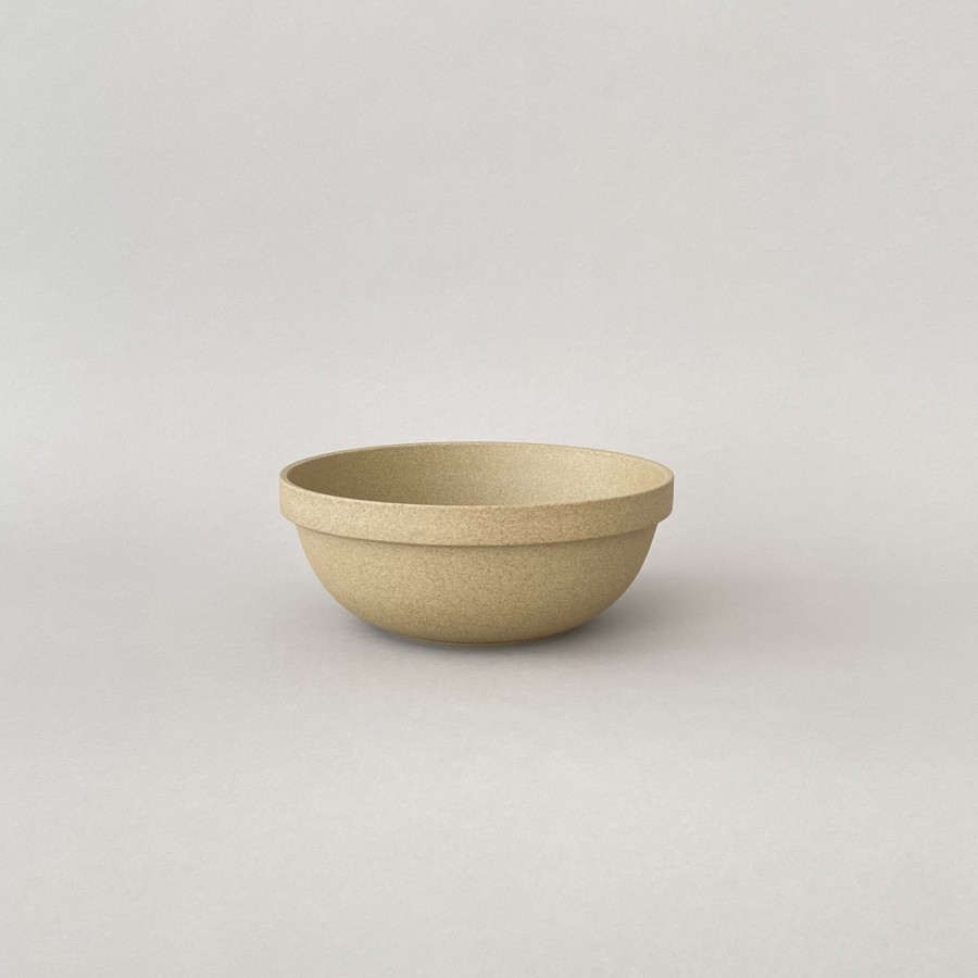 SAIKAI (Hasami) Hp049 - Mid-Deep Round Bowl Natural O 7.3/8" | Bowl - Round