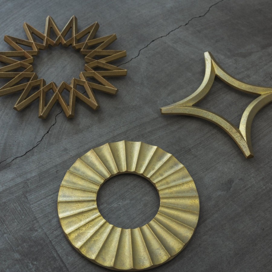 IFJ Tradings Futagami Brass Trivets | Home Decor