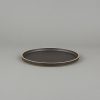 SAIKAI (Hasami) Hpb006 - Plate / Lid Black O 11.7/8" | Plate / Lid