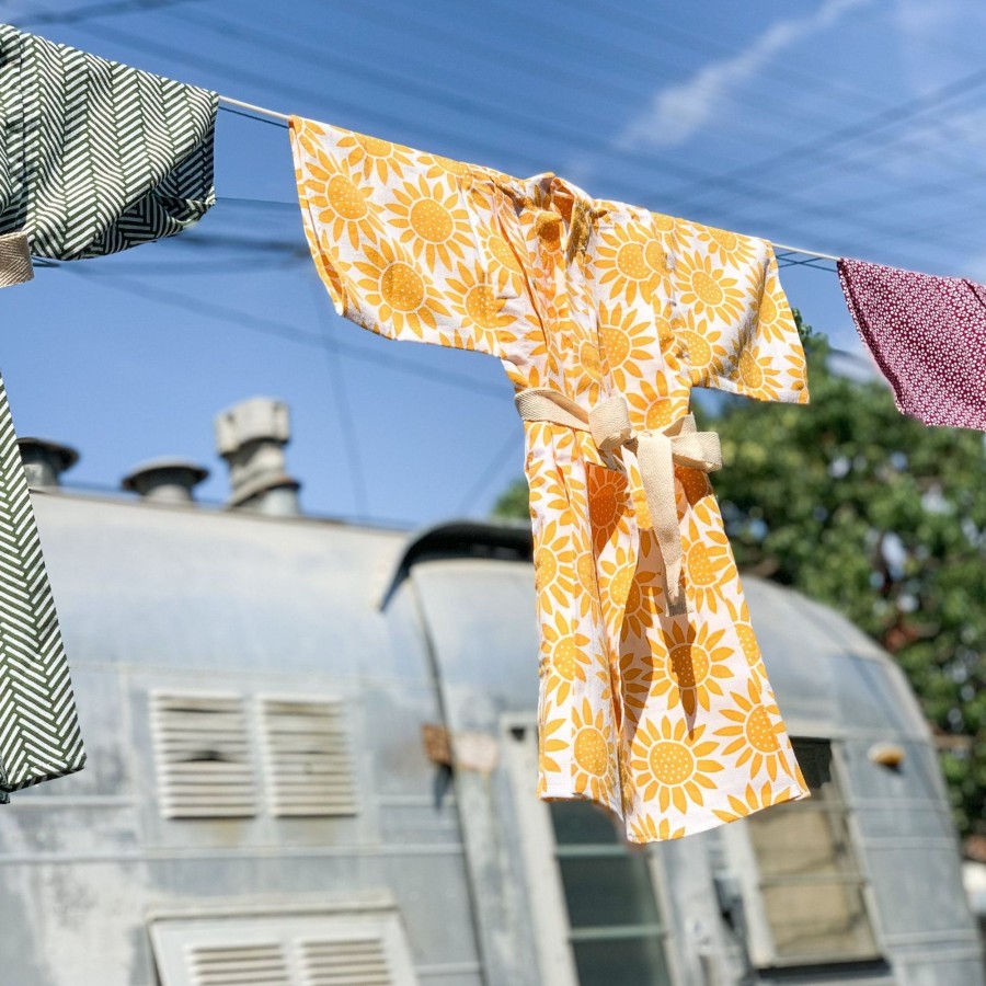 TORTOISE-yellow paper Ubugi Ubugi Baby Kimono | Kids & Baby