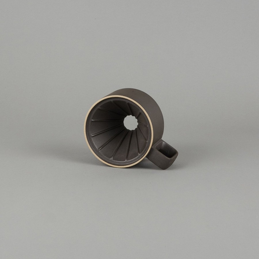 SAIKAI (Hasami) Hpb030 - Dripper Black O 5.5/8" | Coffee & Tea