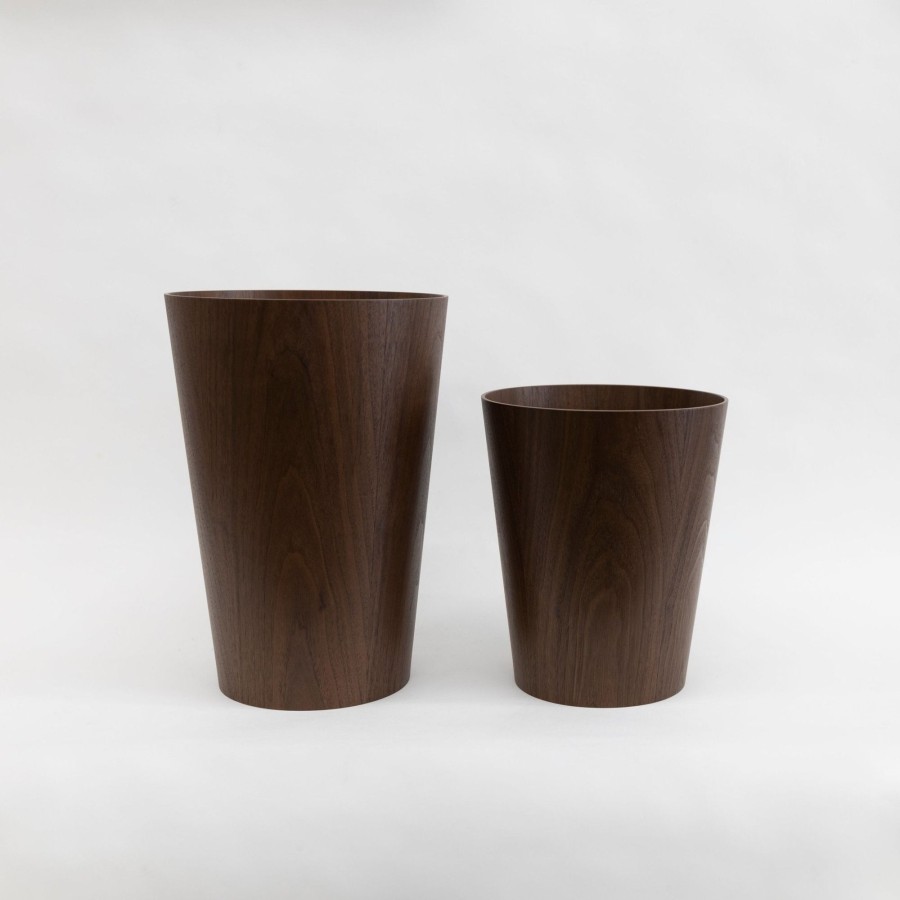 SAIKAI (Others) Saito Walnut Wastebasket | Home Decor