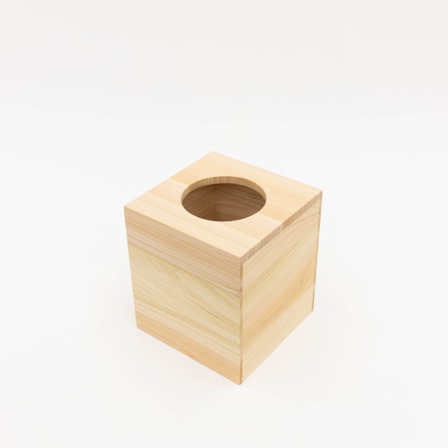 SAIKAI (Others) Hinoki Tissue Cube [Jc-335] | Home Decor