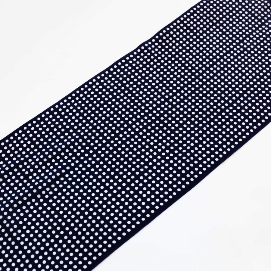 TORTOISE-Kamawanu Tenugui - White Dots On Navy | Traditional