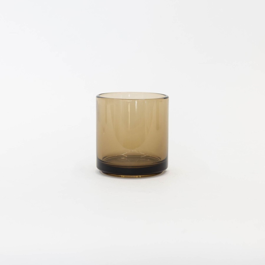 SAIKAI (Hasami) Hasami Porcelain Glass Tumbler - Amber | Drinking