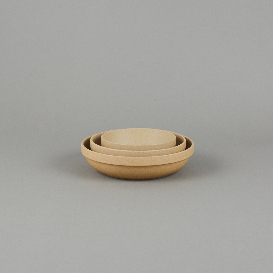 SAIKAI (Hasami) Hp032 - Round Bowl Natural O 7.3/8" | Bowl - Round