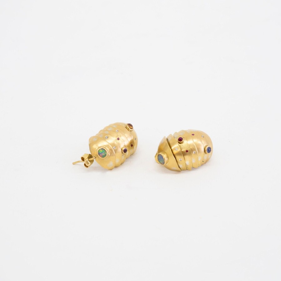 Black Barc Black Barc 'Roly-Poly' Earrings No. 2 & No 3. (Pair) | Jewelry