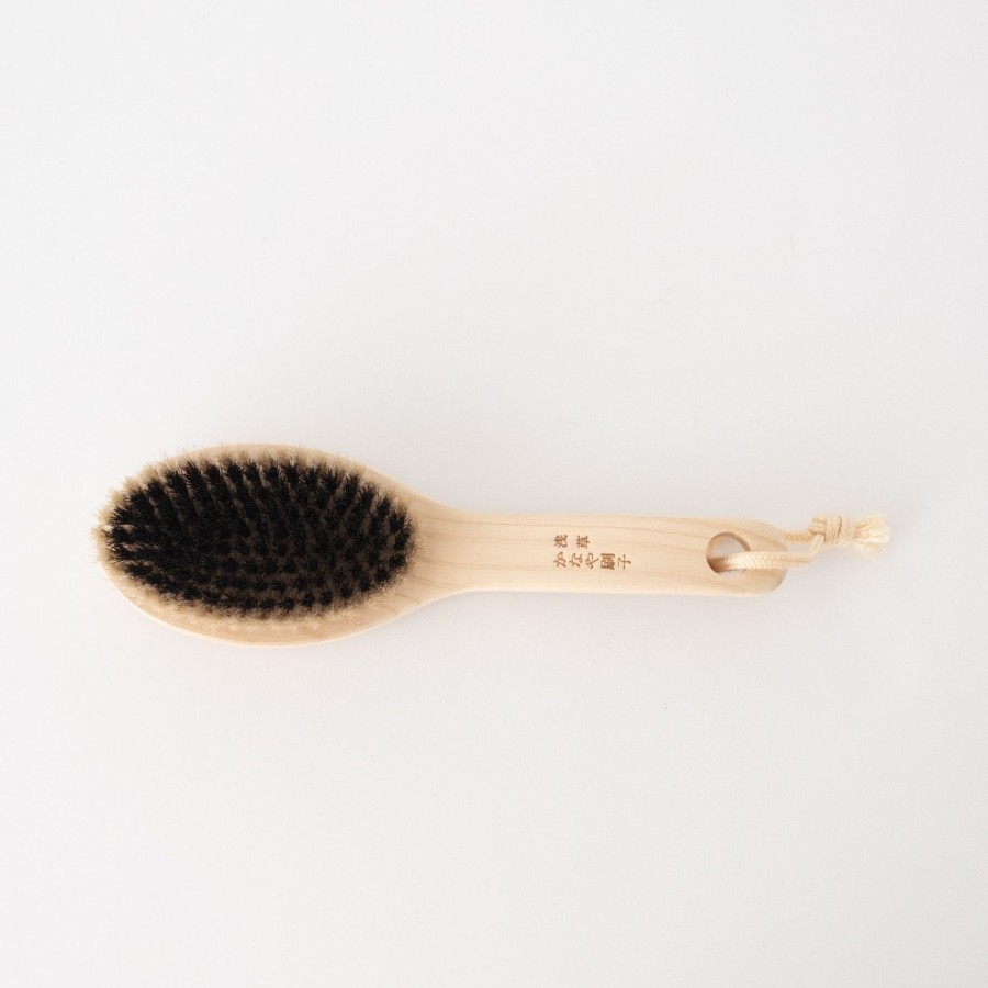 SAIKAI (Others) Short Handled Horse Hair Body Brush [Ts653] | Accessories