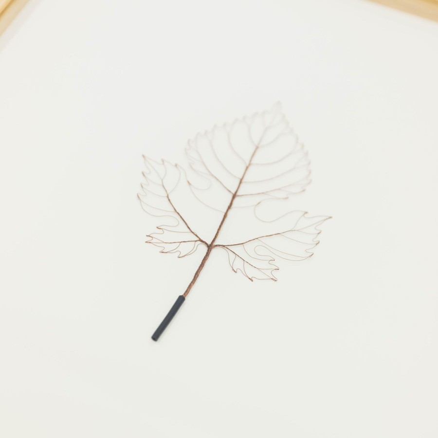 TORTOISE-Koga Mitsuru Koga Copper Wire Leaf, 2022 | Art